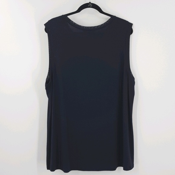 Athleta breezy tank 2x navy - Picture 4 of 6